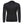 Mobile Warming black long sleeve hooded quarter zip shirt with chest pocket