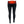 Mobile Warming black heated leggings with glowing red lumbar heating element