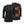Mobile Warming black hooded long sleeve shirt with glowing orange heating elements on the back