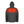 Mobile Warming black hooded puffer jacket with back heating element graphic