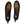 Mobile Warming heated shoe insoles with black and orange honeycomb pattern and Fieldsher logo
