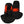 Mobile Warming black heated balaclava with glowing red heating elements