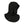Mobile Warming black heated balaclava hood with integrated control button