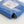 Fired Up X blue lithium polymer battery pack with a circular charging port