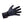 Fired Up X black heated glove with zippered cuff and power button