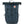 Fjallraven Abisko rolltop backpack in dark blue with front bungee cord system and side mesh pockets