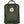 Olive green FjallRaven Kanken backpack with front pocket and logo patch