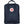 Navy blue Fjallraven Kanken backpack with top handles and front pocket