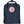 Navy blue Fjallraven Kanken backpack with front pocket and top handles