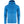 FjallRaven blue hooded fleece jacket with full zip and chest pocket