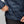 Close up of FjallRaven navy quilted jacket side pocket zipper