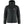 FjallRaven black hooded down jacket with front zipper and logo patch