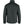 Back view of a black FjallRaven quilted jacket with a high collar