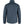 Back view of a dark blue FjallRaven quilted jacket with a high collar