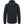 Back view of a dark blue FjallRaven hooded fleece jacket