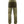 Back view of FjallRaven olive green outdoor trousers with dark brown reinforced seat