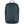 FjallRaven dark blue backpack with a diagonal front zipper pocket and leather top handle