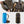 Fjallraven Singi 48 backpack showing storage compartments, back panel, blue rain cover, and tripod attachment