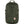 Fjallraven dark green backpack with front bungee cord system and top handle