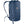 FjallRaven blue duffel backpack with shoulder straps and leather logo patch