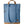 FjallRaven blue tote bag with brown leather handles and base