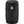 Black Fjallraven Bergshell backpack with front logo patch and side compression straps