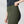 FjallRaven olive green high waisted leggings with side zipper pocket and black textured side panel