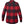 Back view of FjallRaven red and black buffalo plaid long sleeve button down shirt