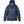Fjallraven Expedition down jacket in navy blue with hood and front pockets