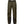 FjallRaven olive green hiking trousers with black belt and reinforced lower leg panels
