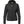 FjallRaven black hooded quilted jacket with front zipper and chest pocket
