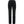 Fjallraven black trekking trousers back view with reinforced seat and knee panels