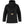 FjallRaven black hooded anorak jacket with front pocket and snap button closure