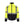 Radians high visibility yellow and black safety jacket with reflective strips