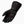 REV IT black leather motorcycle glove with red stitching and extended cuff