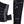 FNDN black heated base layer leggings with battery packs in side pockets