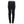 Black AFNDN compression leggings with grey contrast stitching and branded waistband