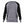 FNDN grey heather long sleeve shirt with black raglan sleeves and thumb holes