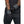 FNDN black and grey heated gloves with zippered cuffs worn on hands