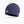 Navy blue Mission beanie with white logo