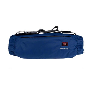 Blue G-Tech hand warmer pouch with adjustable waist strap