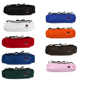 Ten G-Tech hand warmers in various colors arranged in two columns