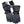 ActionHeat battery powered black heated gloves with adjustable wrist straps