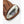 Interior of brown Hestra cowhide leather glove showing size label and white lining