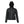 Mobile Warming black hooded quilted jacket with front zipper