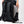 Got Bag black backpack with a laptop being inserted into the side compartment and a metal water bottle in the pocket