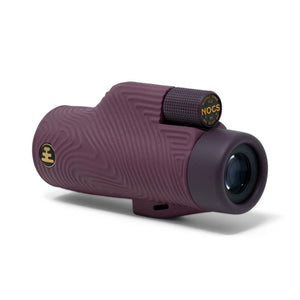 NOCS Provisions purple monocular with textured grip and focus dial
