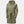 Helly Hansen olive green hooded raincoat with a waist tie belt and front snap buttons