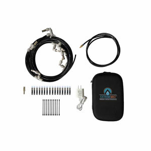 ExtremeMIST personal cooling system kit with tubing nozzles and carrying case