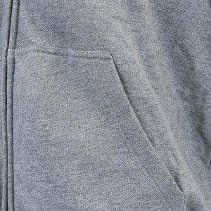 Close up of grey DeWalt hoodie pocket